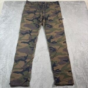 686 Everywhere Collection Mens W36 L34 Camo Slim Fit Technical Pants Outdoor